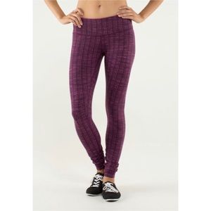 Lululemon Athletica Wunder Under Pink Leggings 6